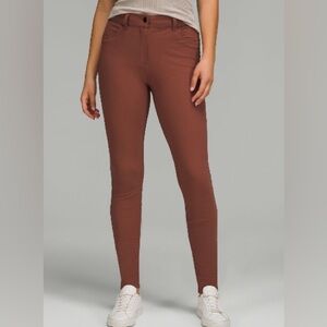 Lululemon city sleek slim fit 5 pocket high rise